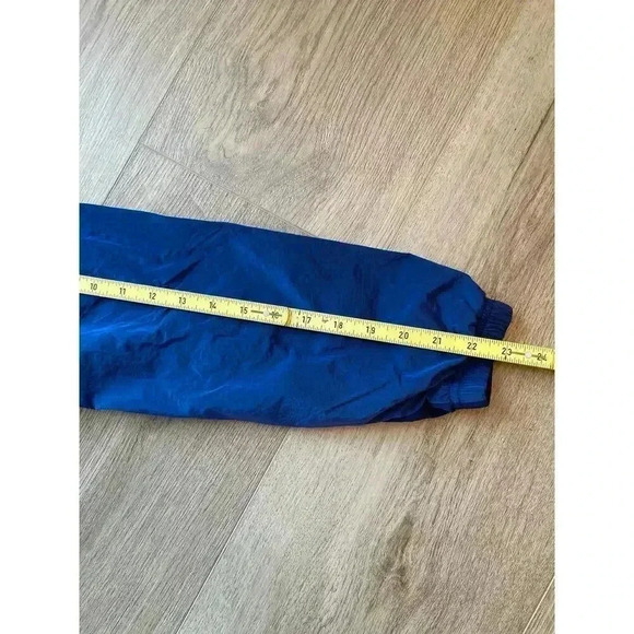 Jordan Essentials Flight Woven Full Zip Nylon Jacket Loose Fit Royal Blue Small - Picture 12 of 14